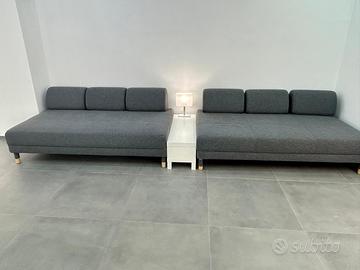 divani ikea FLOTTEBO grigio
