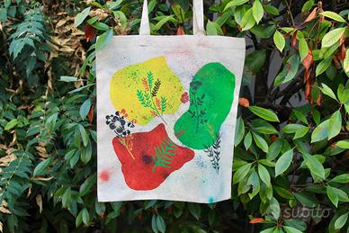 Shopper "Trio Astratto" - Dipinta a mano