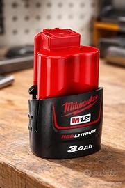 Batteria Milwaukee M12 - 3Ah - NUOVA