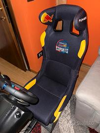 Postazione rally wrc play seat della red bull