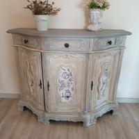 mobile antico anni 50 rivisitato shabby 