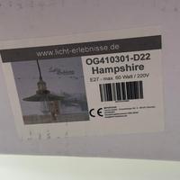 Lampada a Sospensione Vintage Hampshire