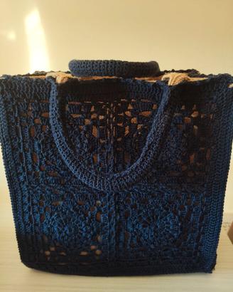Borsa all'uncinetto