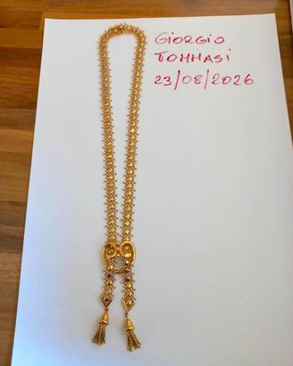 Collana oro 750