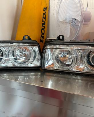 Fari angel eyes bmw e36 lenticolare in vetro
