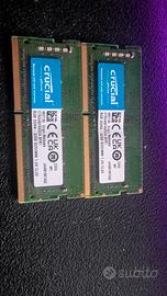 Crucial So-Dimm Ddr4 8GB 3200mhz x2