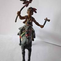 ISAS  XILOPLASTO  INDIANO A CAVALLO