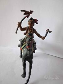 ISAS  XILOPLASTO  INDIANO A CAVALLO