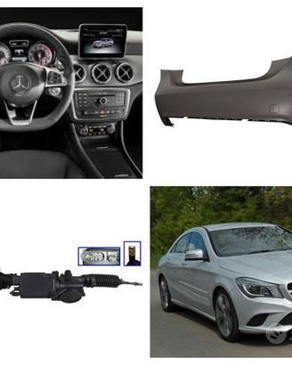 Mercedes Cla paraurti musata cofano airbag 2013-16