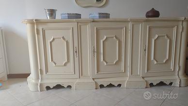 credenza bianca 