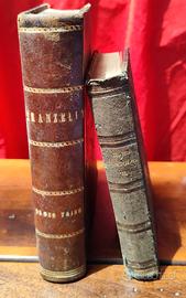 2 Libri antichi del 1800