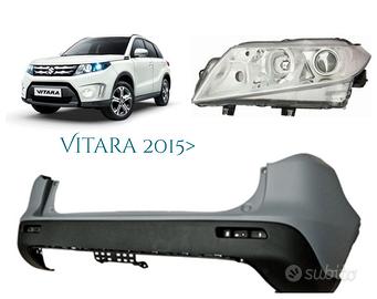 Suzuki Vitara frontale cofano fanale airbag 2015