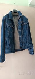Giubbotto jeans denim uomo S