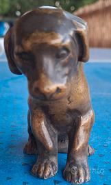 Cane in bronzo
