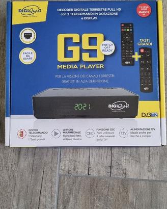 Decoder digitale terrestre DIGIQUEST G9