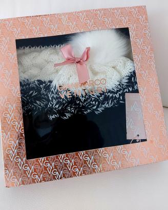 cappello scaldacollo sciarpa donna completo