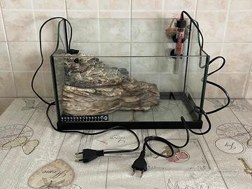 Tartarughiera in Vetro con penisola