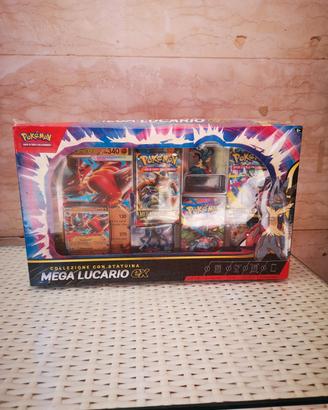 Pokémon Collezione con Statuina Mega Lucario-EX 