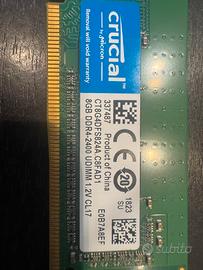 Crucial DDR 4 2400 GB 8