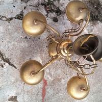 Lampadario in ottone 