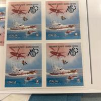 Quartina Francobolli 150° Capitanerie di Porto