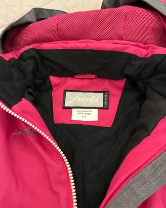 Tuta sci phenix bambina 4-6 anni