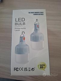 lampada led ricaricabile 