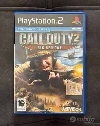 Call of Duty 2 Big Red One PS2 Originale PAL Itali