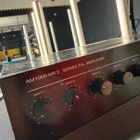 RCF AM 1000 MK2 SERIES PA AMPLIFIER