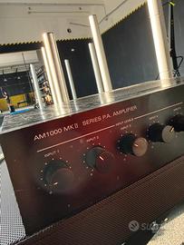 RCF AM 1000 MK2 SERIES PA AMPLIFIER