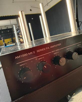 RCF AM 1000 MK2 SERIES PA AMPLIFIER