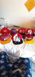 LOTTO 7 CAPPELLI VINTAGE 90s - SNAPBACK RARI (DRE