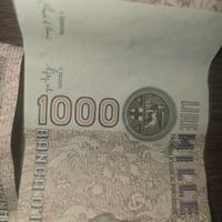 Banconote 1000 lire(8 pezzi)
