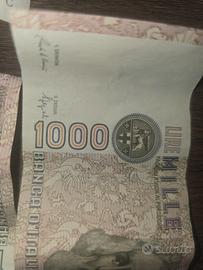 Banconote 1000 lire(8 pezzi)