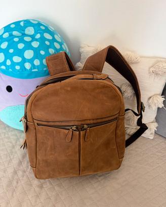 Zaino in vera pelle Bata – nuovo 👜