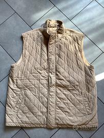 Paul & Shark Gilet Vintage Beige trapuntato tg 5XL