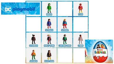 Lotto Playmobil Kinder DC (1)