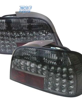 FANALI BMW SERIE 7 E38 95-02 LED FONDO CROMATO FUM