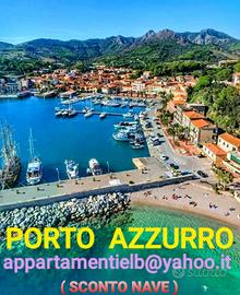 Isola d'Elba bilocali 500m Mare con giardino