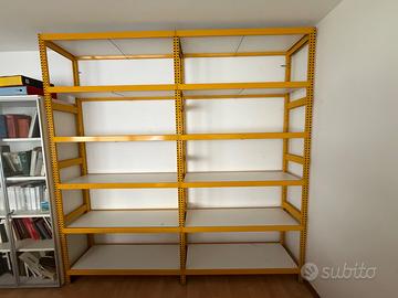 Scaffale 255x260x41 pianali in legno.