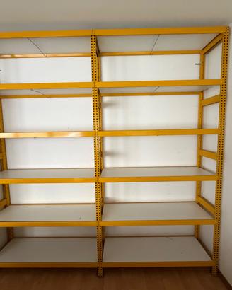 Scaffale 255x260x41 pianali in legno.