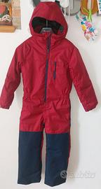 Tuta scii 8 anni 125-132 cm