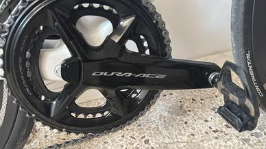 Guarnitura shimano durace power meter 12 s