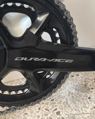 Guarnitura shimano durace power meter 12 s