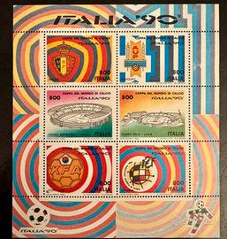 Francobolli serie Italia 1990