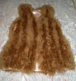 Gilet in marabu (taglia 40)