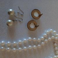 collana con orecchini