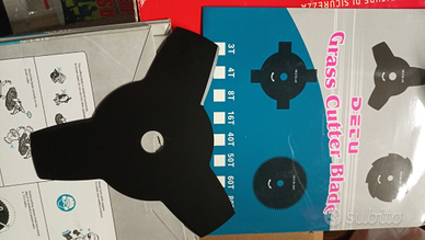 Lama NUOVA dentata a 3 decespugliatore 3 denti