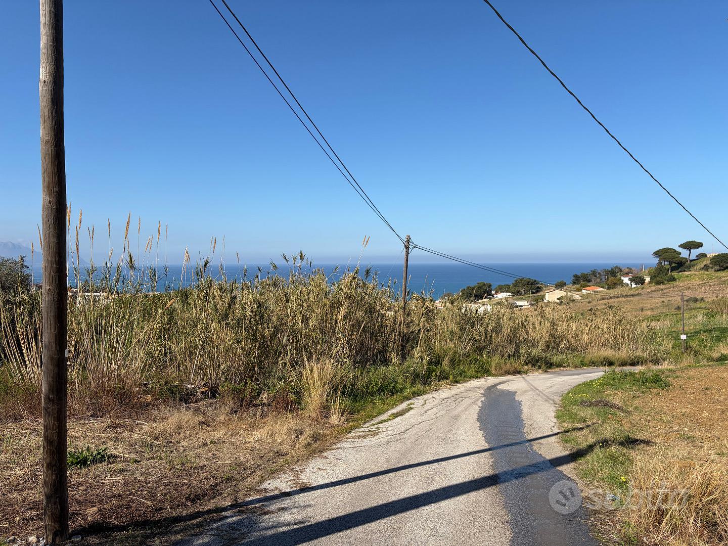 Terreno panoramico Via dei Gemelli Alcamo Marina - Vista 2