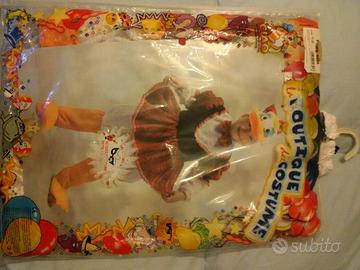 Abito carnevale  1/2 anni Paperina